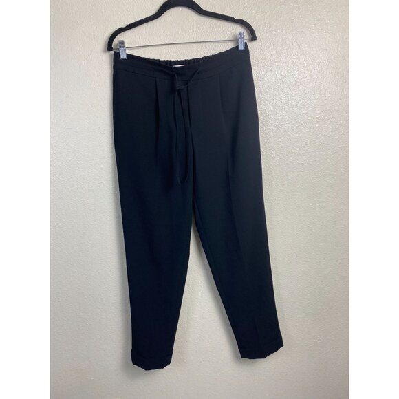 The Reset R Label Womens Black Elastic Waist Trouser Pants Size Medium career - Picture 1 of 16